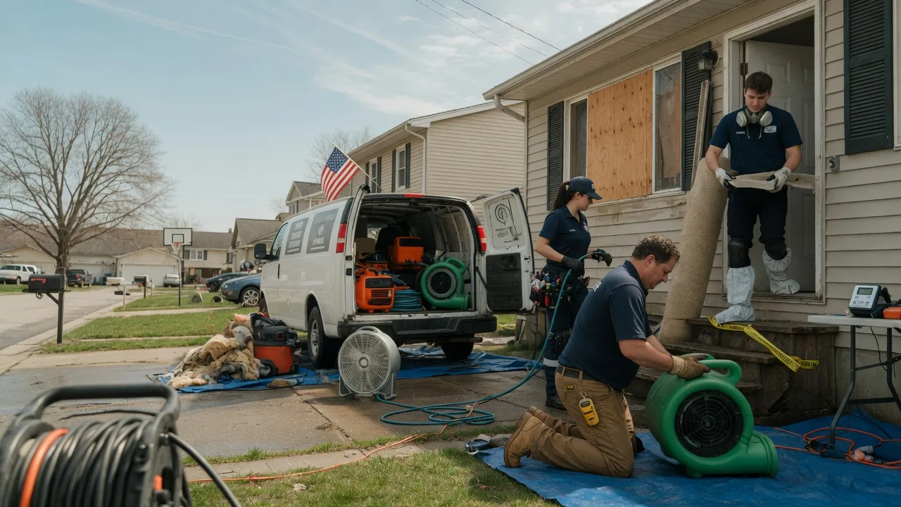 Water Damage Restoration in Prairie Farm, WI near me